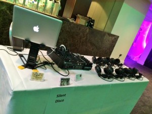 Silent Headphone Disco for hire in Ireland with www.audionetworks.ie