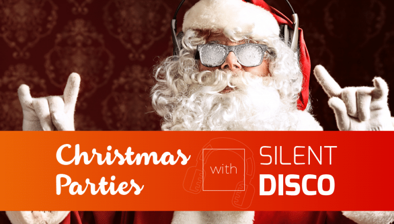Christmas Parties with a Silent Headphone Disco!