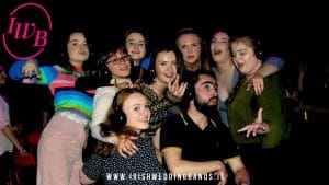 Irish wedding bands silent disco