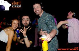 silent disco Ireland audionetworks dublin Silent headphones