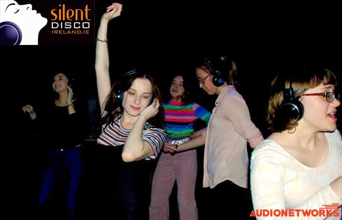 silent disco audionetworks Ireland events