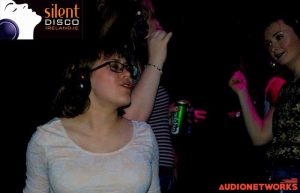 silent disco parties audionetworks Ireland Silent headphone Wireless